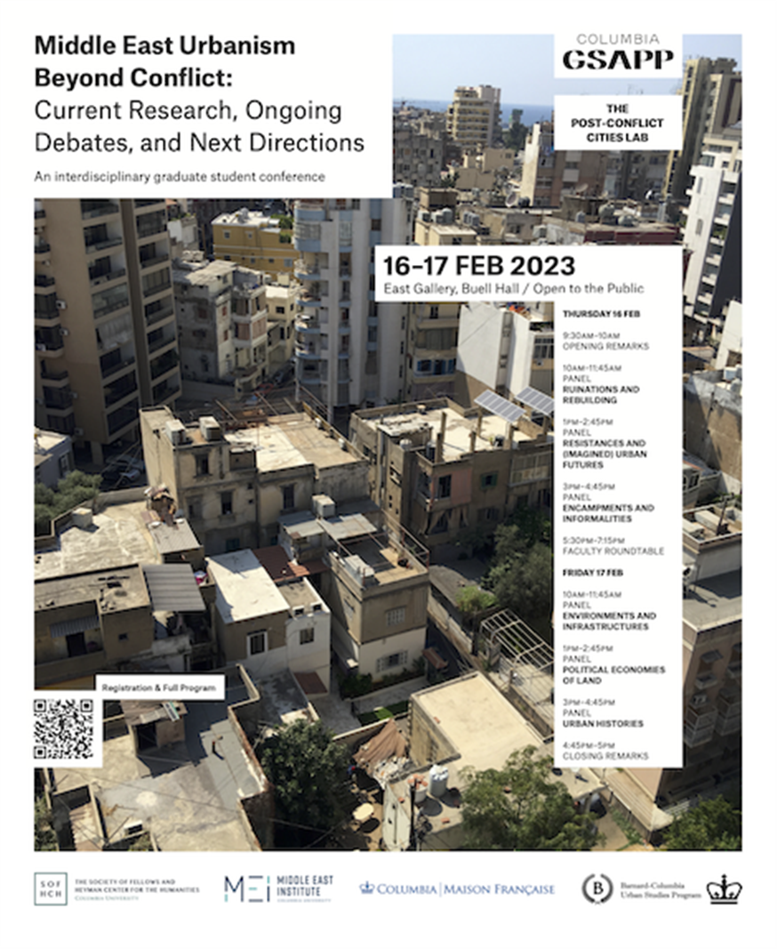 Middle East Urbanism Beyond Conflict: Current Research, Ongoing Debates, and Next Directions 